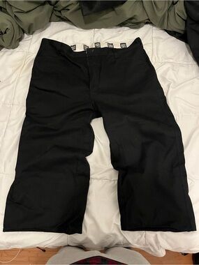 Men's Black Work Pants